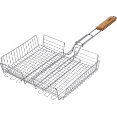 Решетка для гриля LUND раскладная с деревянными ручками, 34х27,5х6,5 см [12]
