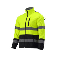 Куртка SOFTSHELL світловідбивна YATO розм 3XL; 3 кишені ріст- 192-196 см 100%- поліест [15]