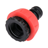Адаптер для водяных шлангов YATO &Oslash;= 1/2" и 3/4" [24/240]