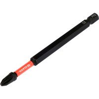 Насадка викруткова ударна YATO PH2 х 100 мм з шпинделем 6-гранним 1/4" [50/300]