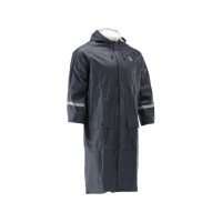 Плащ-дощовик YATO NAVY COMFORT розмір S, з 100% поліестера і поліуретана, гранатовий [20]