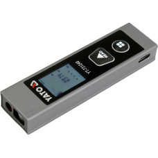 Дальномір лазерний кишен YATO з LCD- диспл, дальн- 30 м, похибка ±5 мм, живл- акумул.: 3,7 В, 220 мА