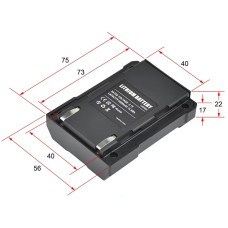 Акумулятор до YT-30419 YATO Li-Ion 3.7 V, ємність- 4 АГод [100]