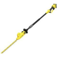 Кущоріз для живоплоту акум FATMAX V20 , шина 45см, штанга телескоп 2,1-3,3 м, 1 акум 4А