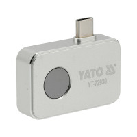 Камера тепловізійна YATO з USB-C роз'ємом, діапаз. температур- -15- +150°С; 150- 550°С, вх. напру 5В