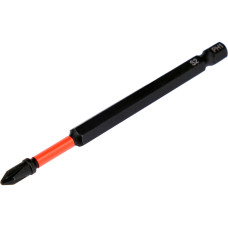 Насадка викруткова ударна YATO PH1 х 100 мм з шпинделем 6-гранним 1/4" [50/300]