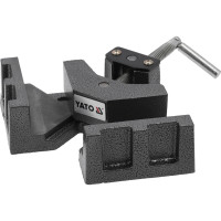 Лещата кутові 90° YATO 150х150 мм, h= 55 мм, розвід губок- 60 мм [5]