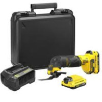 Аккумуляторный многофункциональный инструмент (реноватор) FATMAX 20V, ход 2,8 мм, 2х2, 0А+кейс