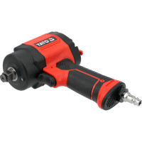 Гайковерт ударний пневматичний MINI YATO: квадрат 1/2", F=1100Nm, роб. тиск-6,3 Bar при 142л/хв [10]