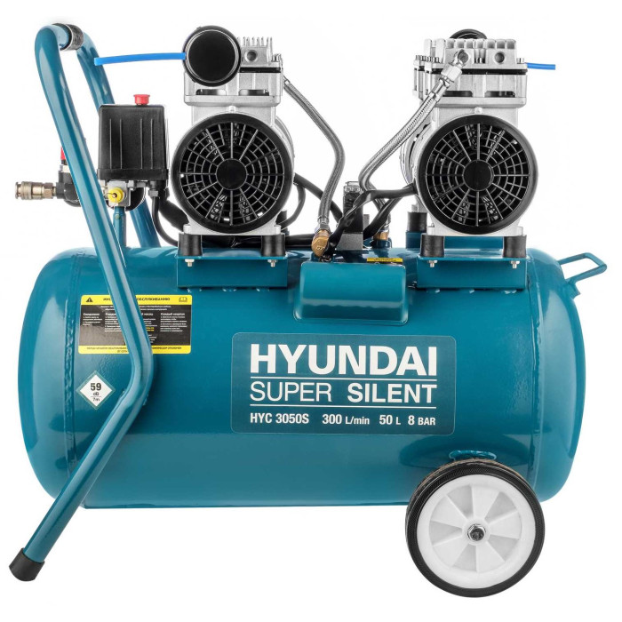 Безмасляний повітряний компресор HYC 3050SiU Hyundai