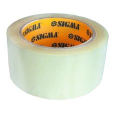 Стрічка клейка прозора 45мм×150м 42мкм SIGMA (8401241)