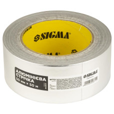 Стрічка алюмінієва 50мм×50м SIGMA (8429611)