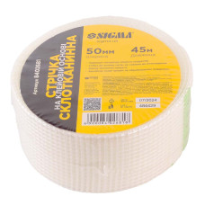 Стрічка склотканинна на клейовій основі 50мм×45м SIGMA (8402681)