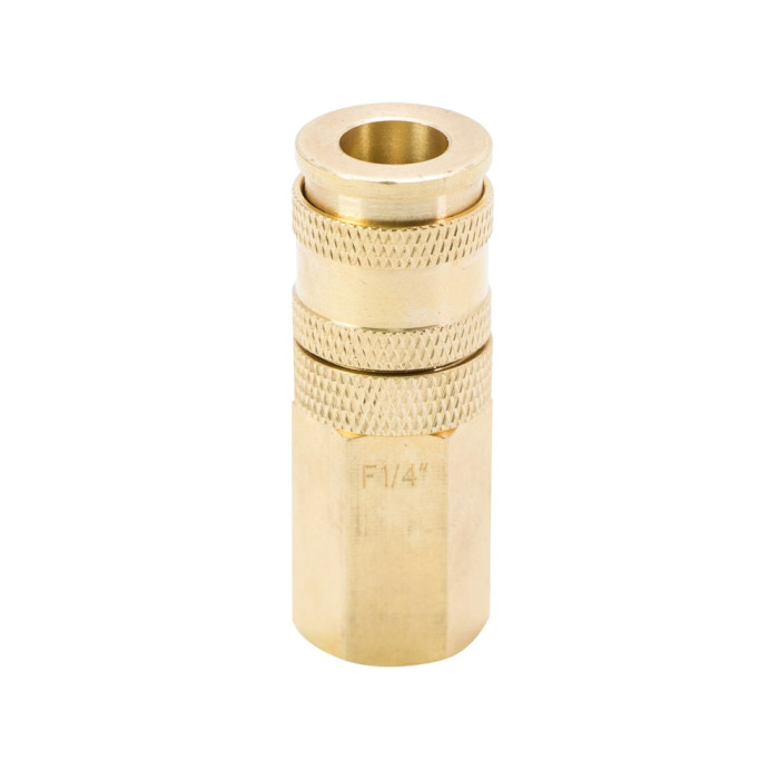 З'єднання швидкознімне посилене з фіксатором FT 1/4" (латунь) SIGMA (7021641)