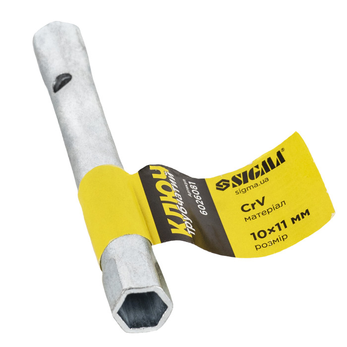 Ключ трубчатый 10×11мм SIGMA (6026081)