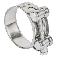 Хомут силовий нержавіючий 22мм Ø52-55мм (КРАТНО 5шт) SIGMA (2508171)