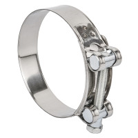 Хомут силовой нержавеющий 24мм Ø92-97мм (КРАТНО 5шт) SIGMA (2508261)
