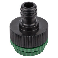 Адаптер для конектора ½" в/р ½"×¾"×1" (ABS) GRAD (5016345)