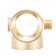 З"єднувач п'яти вивідний 80мм 1"м×1"F×1"F×1/4"M×1/4" F∠180° AQUATICA (779599)