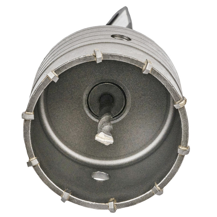 Коронка по бетону Ø80×70мм 10 зубців + хвостовик 110мм SDS-plus GRAD (1514405)