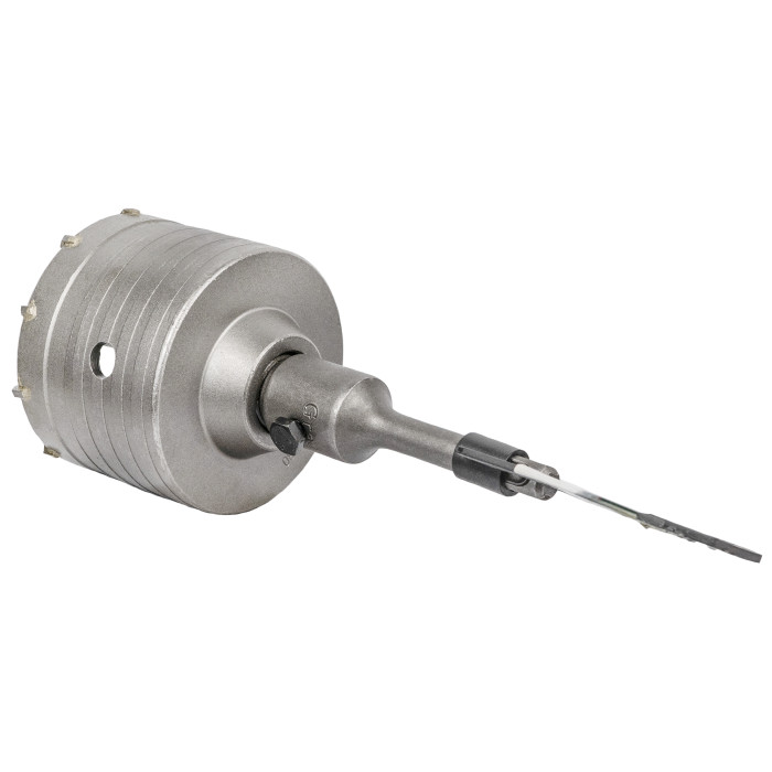 Коронка по бетону Ø80×70мм 10 зубців + хвостовик 110мм SDS-plus GRAD (1514405)