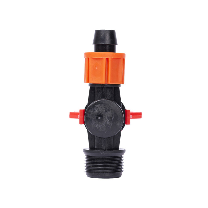 Кран для крапельної стрічки Ø16мм н/р 3/4" FLORA (5079644)