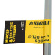 Міксер для сухих сумішей HEX 120×600мм SIGMA (8340341)