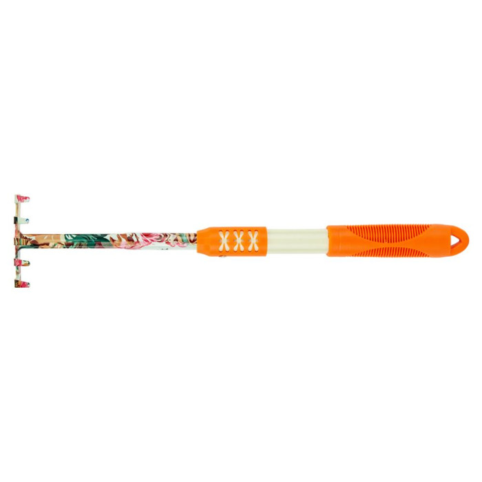Грабли 5-ти зубые (orange) (TPR) FLORA (5043024)