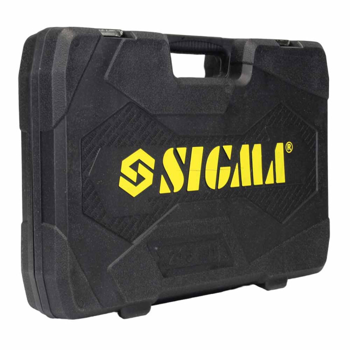 Набір насадок торцевих і біти 1/4", 3/8", 1/2" 216шт CrV SIGMA (6003841)