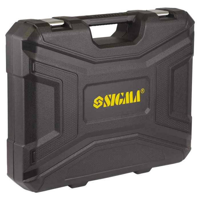 Набір насадок торцевих і біти ¼" ⅜" ½" 176шт CrV SIGMA (6003821)