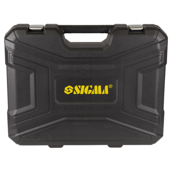 Набір насадок торцевих і біти ¼" ⅜" ½" 176шт CrV SIGMA (6003821)