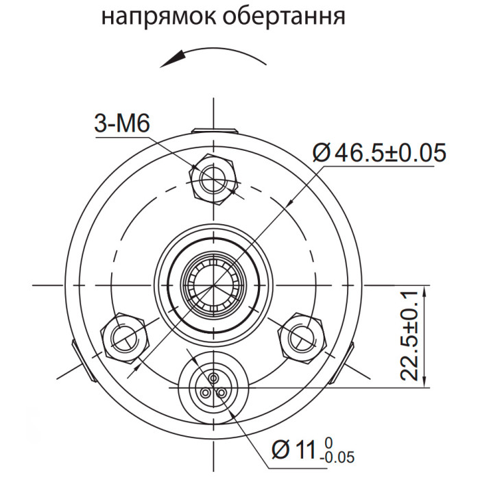 Насос відцентровий свердловинний 0.75кВт H 111(85)м Q 45(30)л/хв Ø80мм 50м кабелю AQUATICA (DONGYIN) 3SEm1.8/26 (777404)