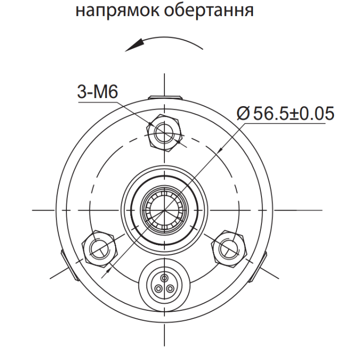 Насос відцентровий 0.75кВт H 91(68)м Q 45(30)л/хв Ø80мм 40м кабелю mid AQUATICA 3QJED2-21-0.75 (778403)