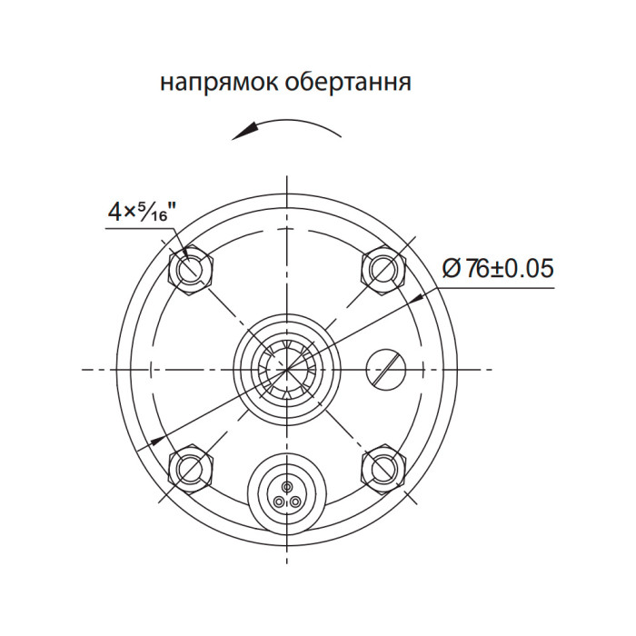 Насос відцентровий 0.37кВт H 49(38)м Q 55(35)л/хв Ø102мм 35м кабелю mid AQUATICA 4QJED3-7-0.37 (778441)