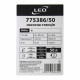 Станція 0.9кВт Hmax 48м Qmax 85л/хв (самовсмоктуючий насос) 50л Україна LEO (775386/50)