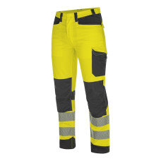 Штани сигнальні FLUO, жовті, розмір 58