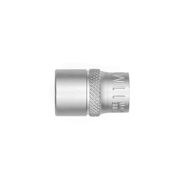 Головка торцевая шестигранная, 1/4IN, короткая, SW11, RED STRIPE