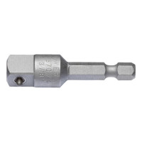 Перехідник DIN 7428 WURTH E 6.3 4KT-1/4" 4KT-3/8" 50 мм