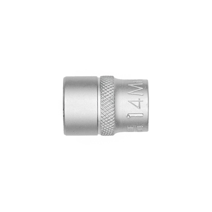 Головка торцева шестигранна, 3/8IN, коротка, SW14, RED STRIPE