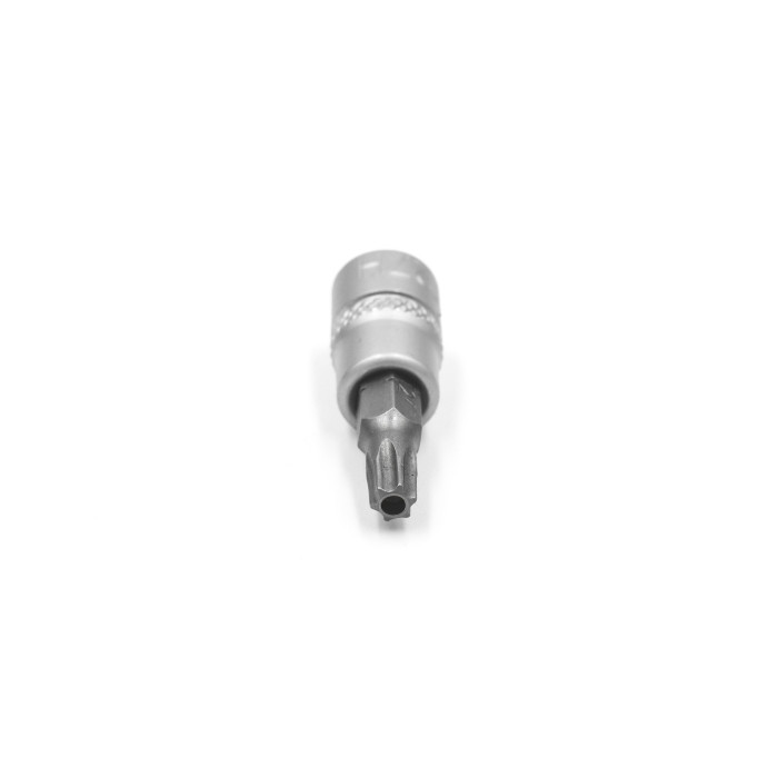 Головка торцевая, 1/4IN, с насадкой TX27-HOLE, RED STRIPE