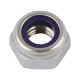 Гайка шестигранна самостопорна DIN985 - A2/50 - SW13, M8