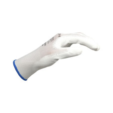 Рукавиці захисні WHITE TOUCH, поліуретанове покриття, пара, розмір 8