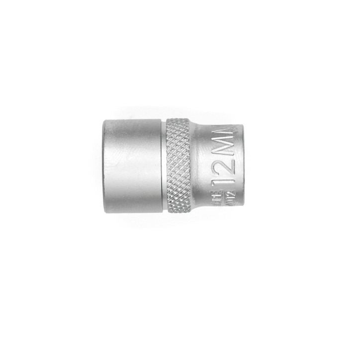 Головка торцевая шестигранная, 1/4IN, короткая, SW12, RED STRIPE