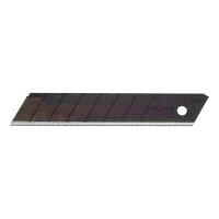 Лезо для ножа з сегментами, посилене, чорне, 18 mm