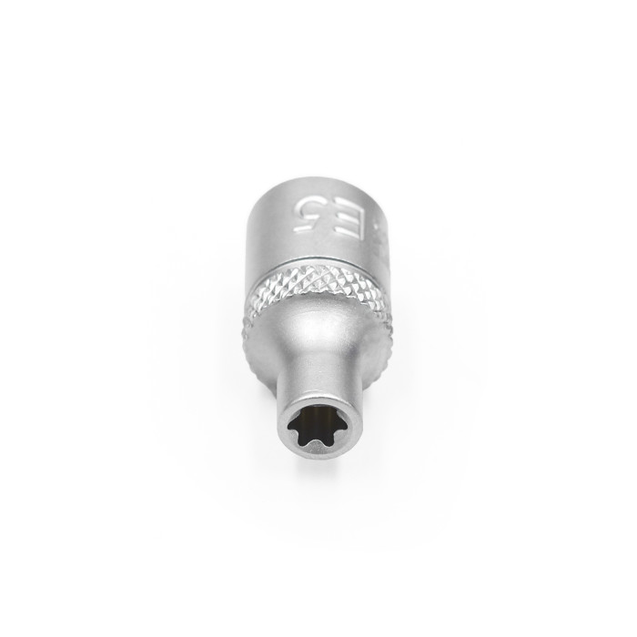 Головка торцева зовн.TORX, 1/4IN, TX-E5-L25MM, RED STRIPE