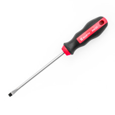 Викрутка шліцева, SL, 125X5.5X1,0 mm, RED STRIPE