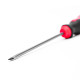 Викрутка шліцева, SL, 125X5.5X1,0 mm, RED STRIPE