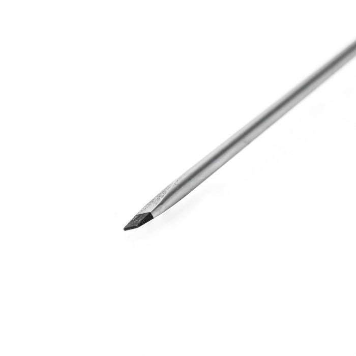 Викрутка шліцева, SL, 125X5.5X1,0 mm, RED STRIPE