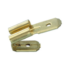 Контакт неізольований гніздовий, 6.3 x 0.8 mm