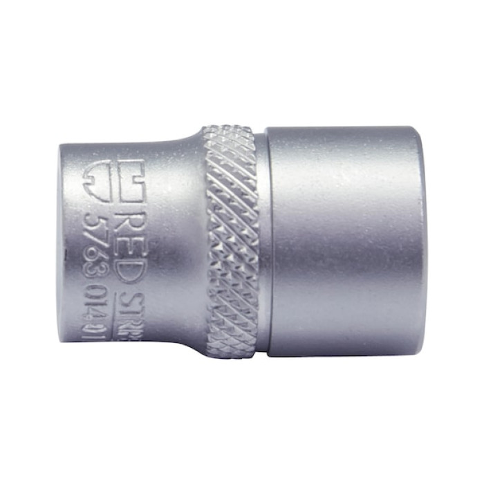 Головка торцева коротка 1/4IN, 12-гр., SW7, RED STRIPE